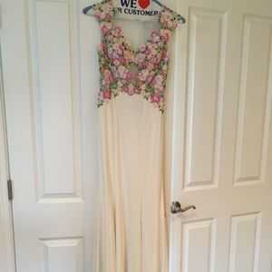 Prom dress worn once in perfect condition -